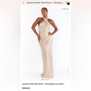 Show Me Your MuMu Jasmine Halter Maxi